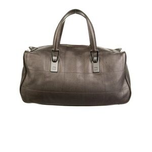 Authentic Chanel Chocolate Bar Bowling bag